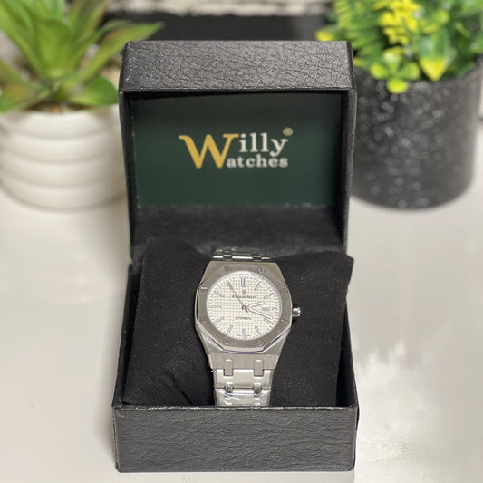 AP Royal Oak White dial