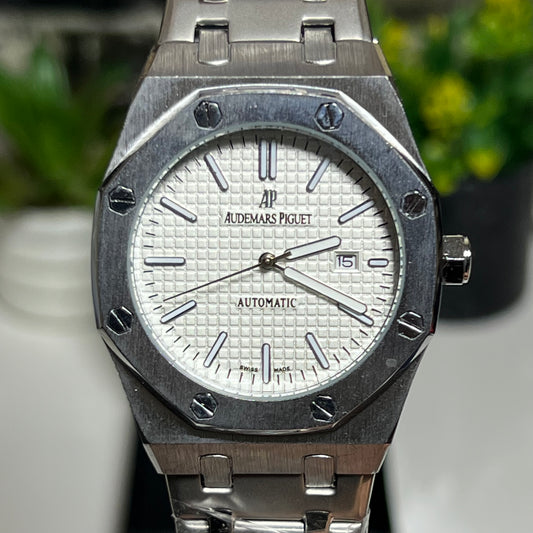 AP Royal Oak White dial