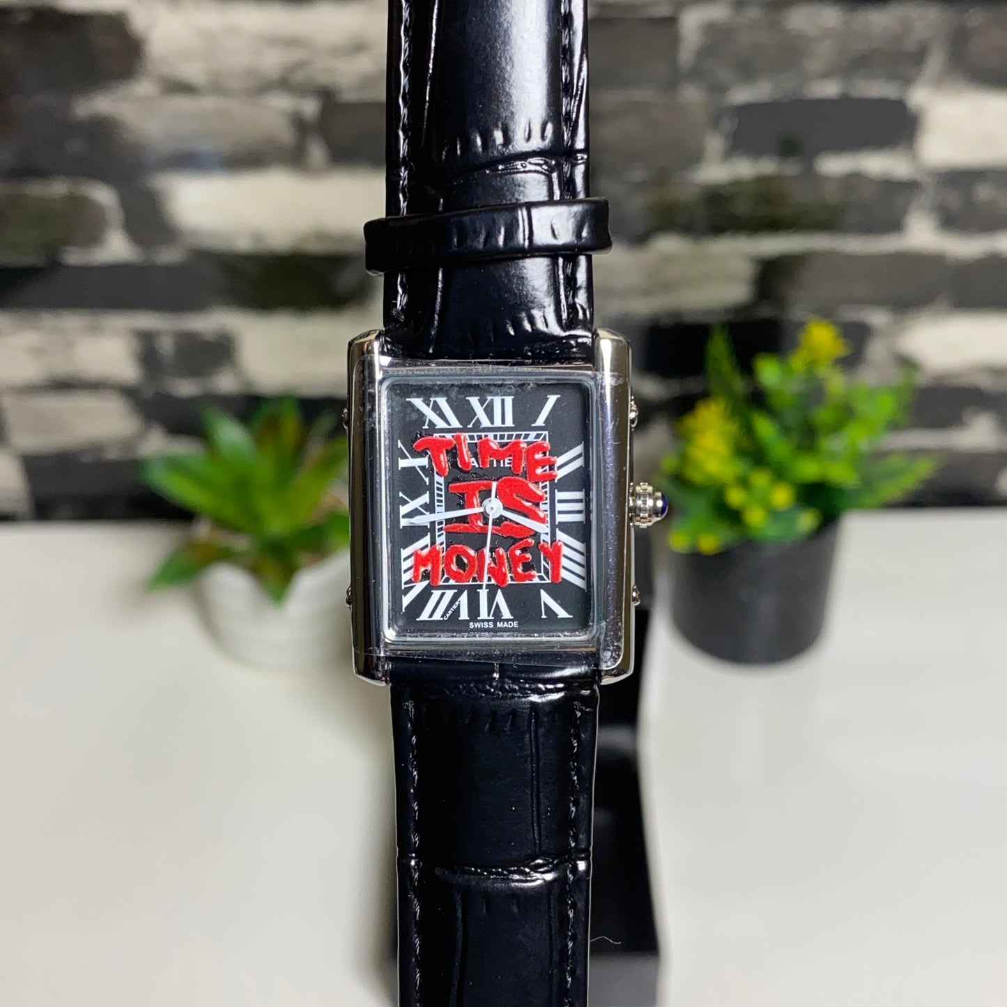 Time is Money (ALL BLACK TANK)