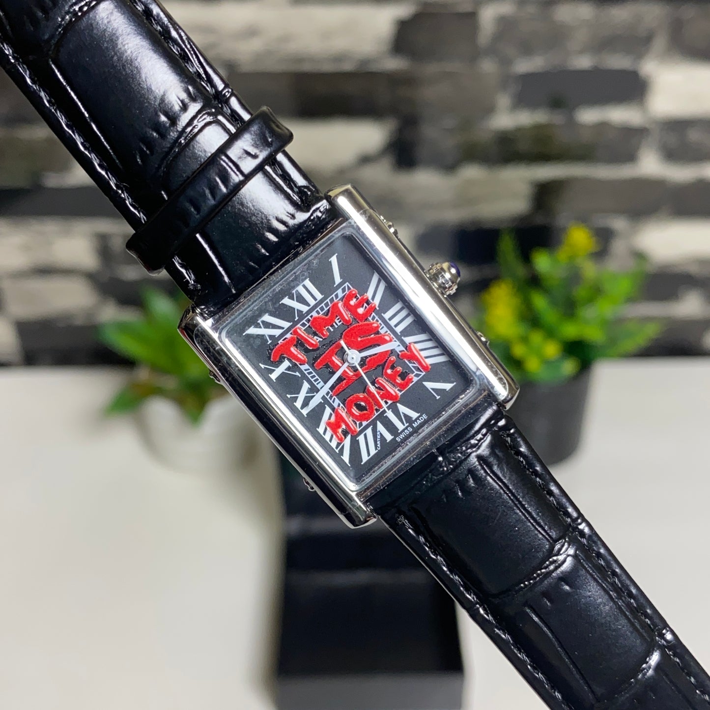 Time is Money (ALL BLACK TANK)